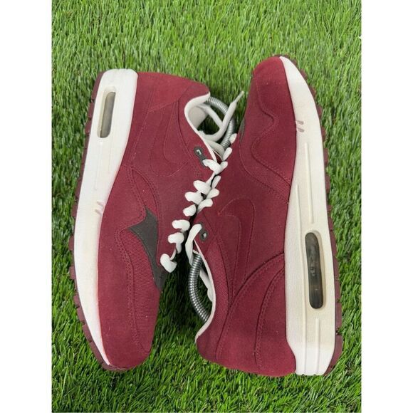 Size 9.5 *RARE* Nike Air Max 1 Tonal Pack “Team Red” (308866-601) 2011 Men’s  OG - Picture 4 of 8